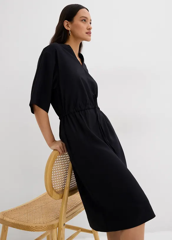 Kaftan jurk van fijne viscose, bonprix