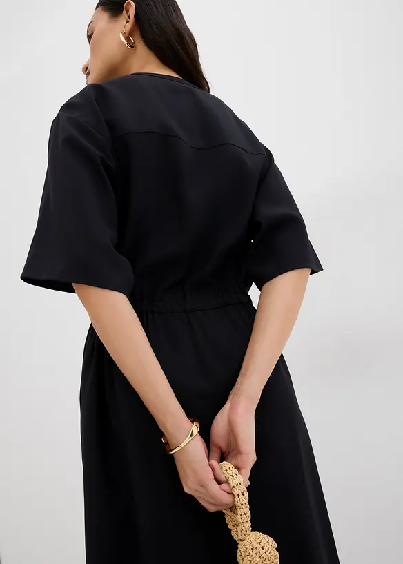Kaftan jurk van fijne viscose, bonprix