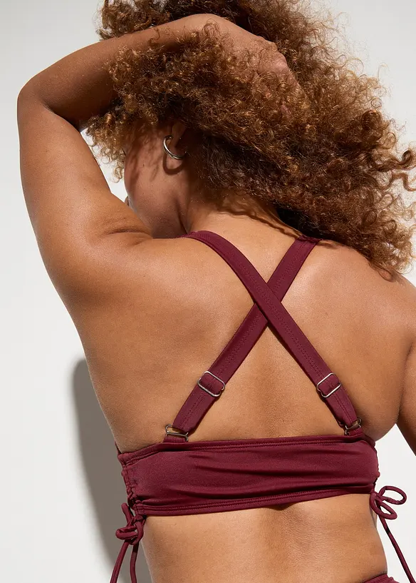 Bikini met gekruiste bandjes (2-dlg. set), bonprix