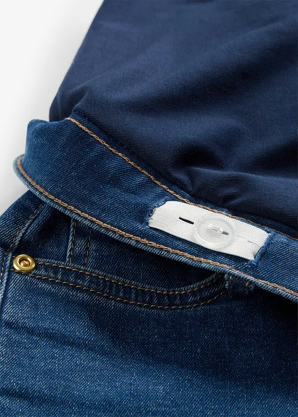 Zwangerschapsshort van stretchkatoen denim, bonprix