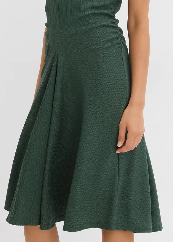 Shirtjurk van gestructureerde crêpe, bonprix