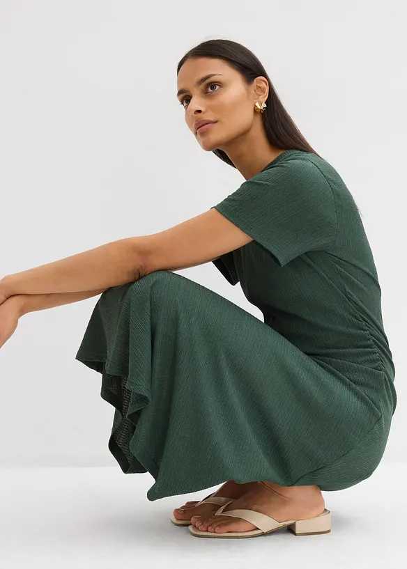 Shirtjurk van gestructureerde crêpe, bonprix