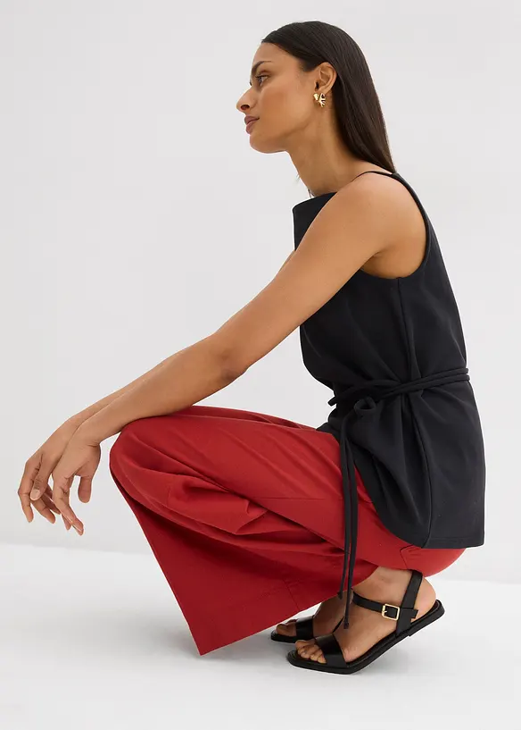 Piqué top, bonprix