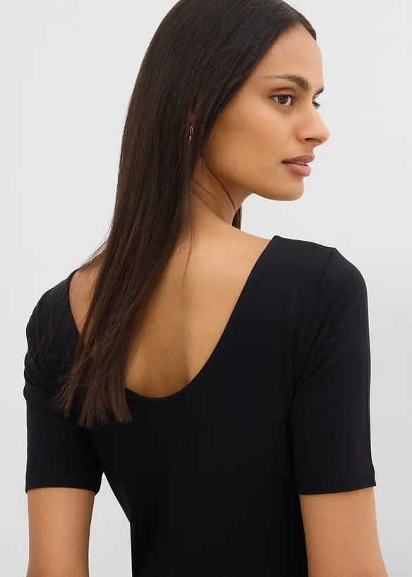 T-shirt van fijne viscose, bonprix