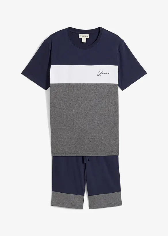 T-shirt en sweat bermuda (2-dlg. set), bonprix