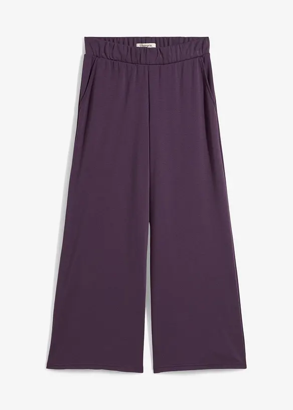 Jersey broek met een comfortabele band, bonprix