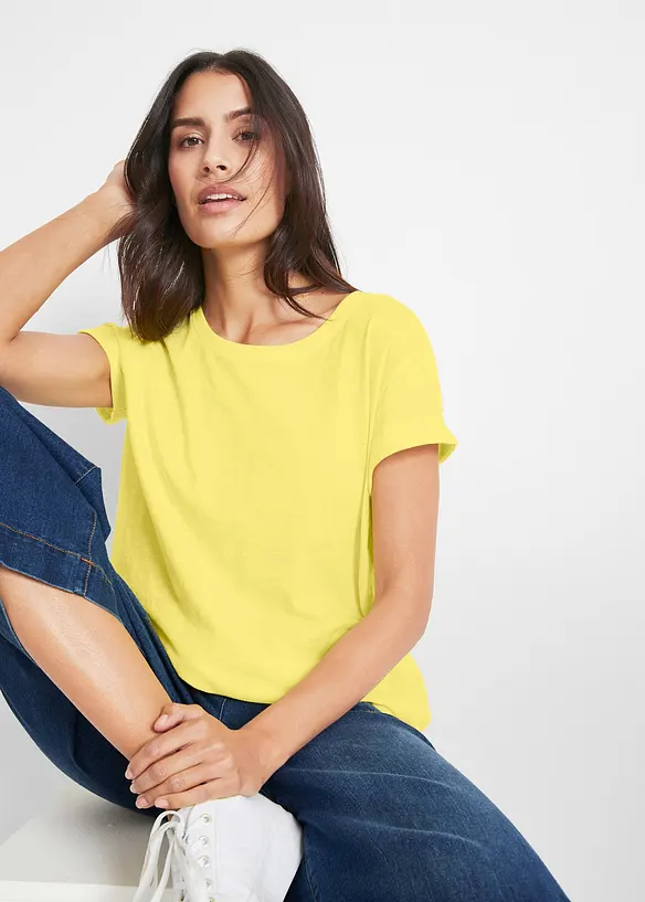 Boxy shirt, korte mouw, bonprix