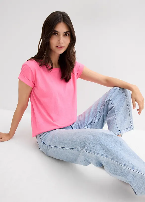 Boxy shirt, korte mouw, bonprix