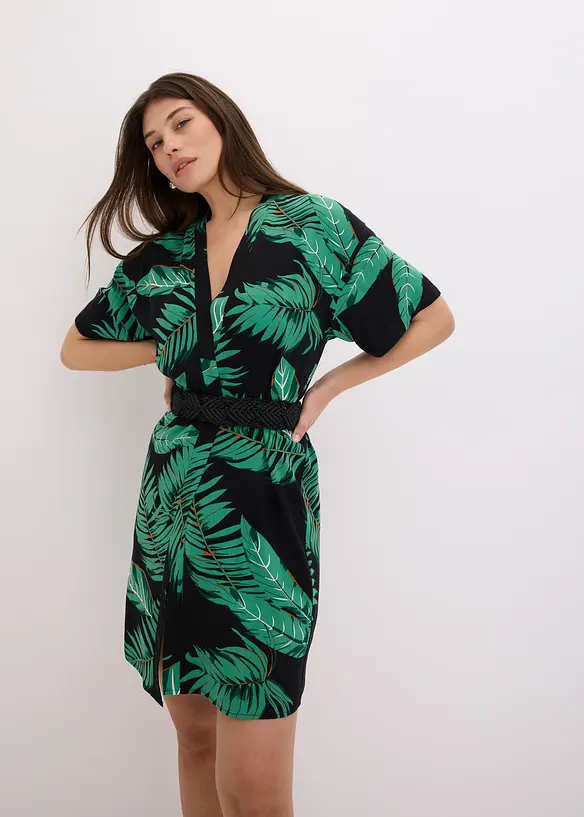 Kimono blouse van soepele viscose, bonprix