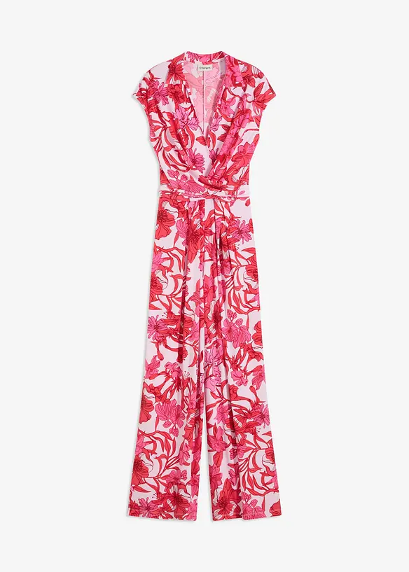 Gedessineerde jersey jumpsuit, bonprix