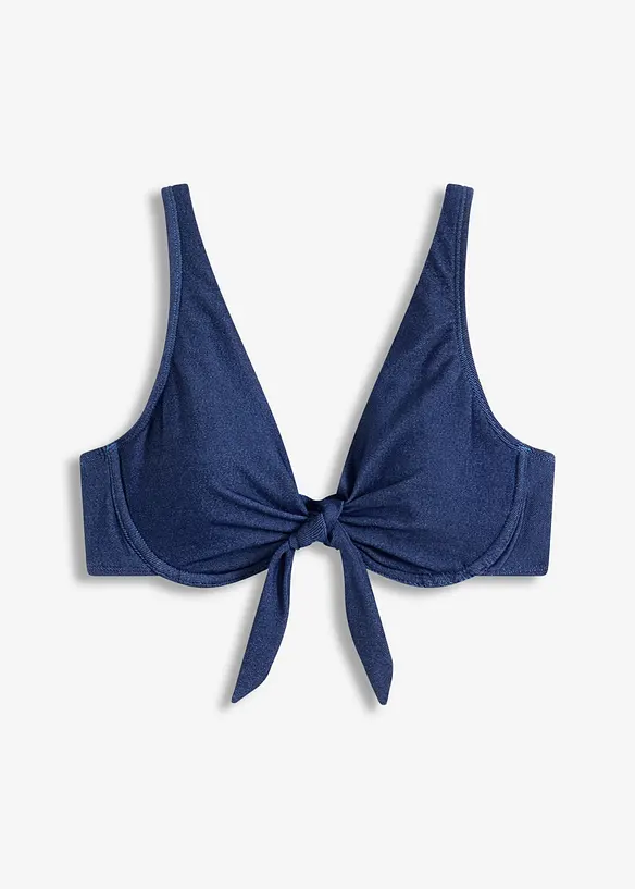 Beugel bikinitop in jeanslook, bonprix