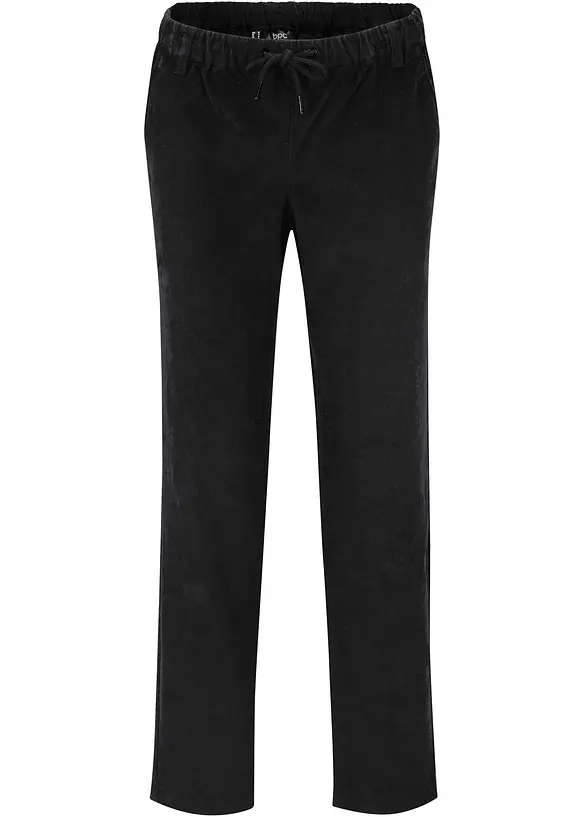 Corduroy broek met comfortabele tailleband, bonprix