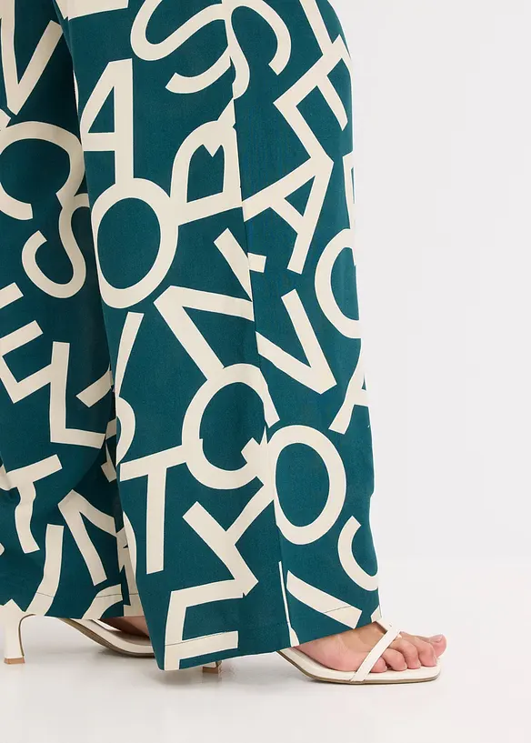 Marlene Dietrich broek met strikceintuur, bonprix