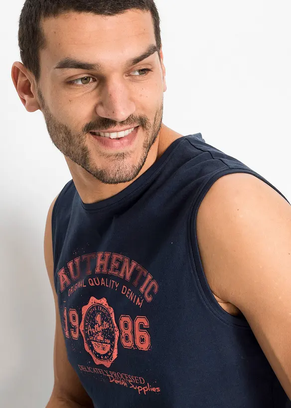 Muscle shirt van biologisch katoen (set van 2), bonprix