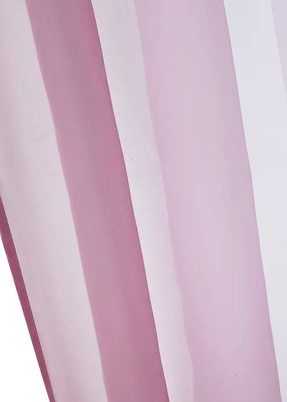 Gordijnen met gerecycled polyester en kleurverloop (set van 2), bonprix