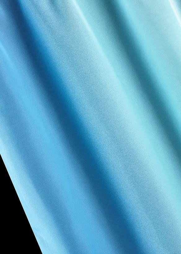 Gordijnen met gerecycled polyester en kleurverloop (set van 2), bonprix