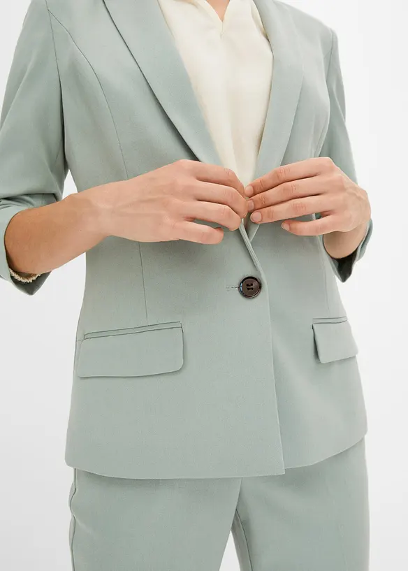 Blazer met gedrapeerde mouwen, bonprix