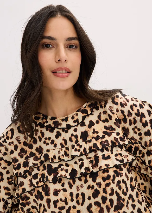 Blouse van een fijne viscosemix, bonprix
