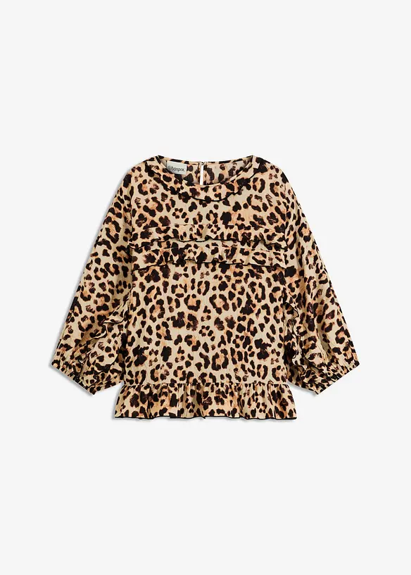 Blouse van een fijne viscosemix, bonprix