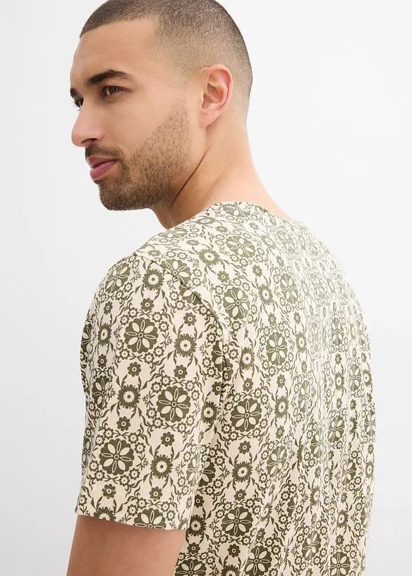 Henley shirt van puur katoen, bonprix