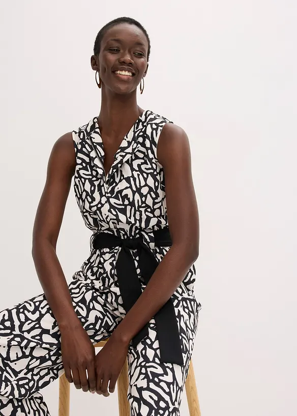 Gedessineerde jumpsuit, bonprix
