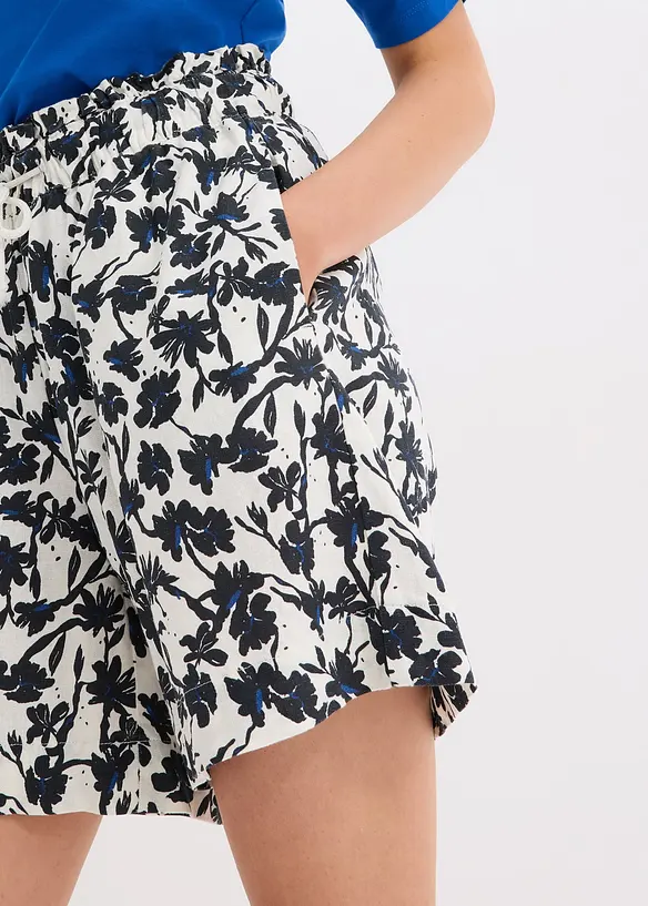 Linnen short, bonprix