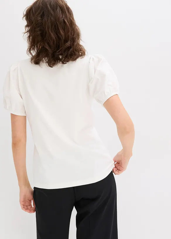 Jersey shirt met biologisch katoen, bonprix