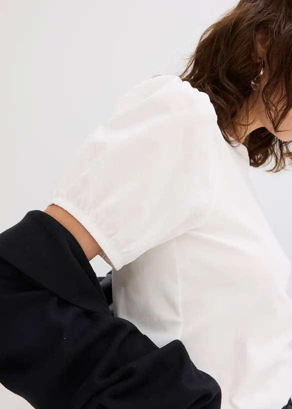 Jersey shirt met biologisch katoen, bonprix