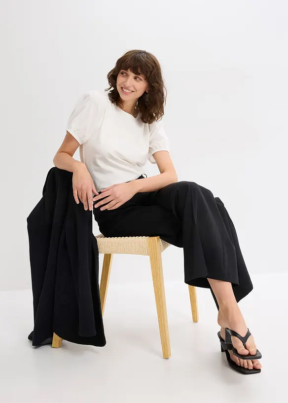 Jersey shirt met biologisch katoen, bonprix