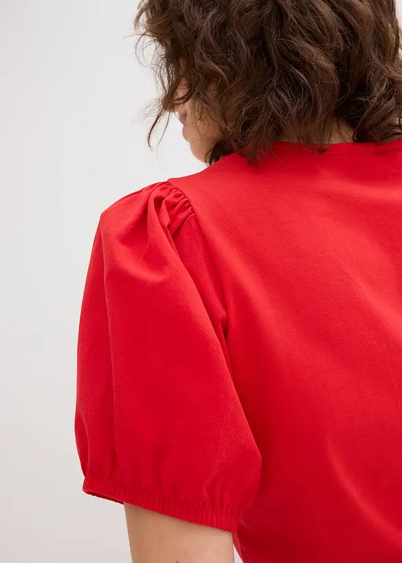 Jersey shirt met biologisch katoen, bonprix