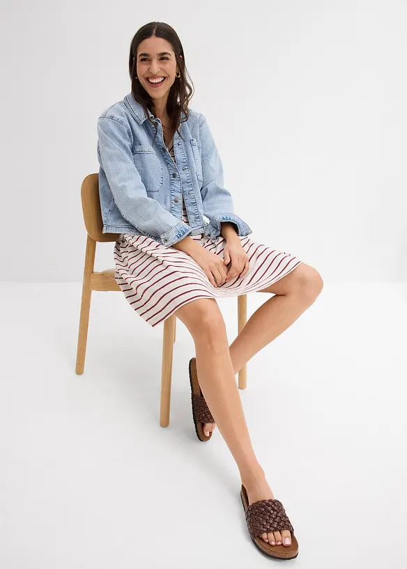 Shirtjurk van puur katoen, bonprix