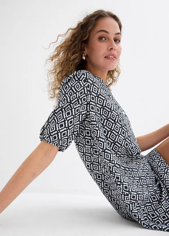 Tuniekjurk van soepele viscose, bonprix