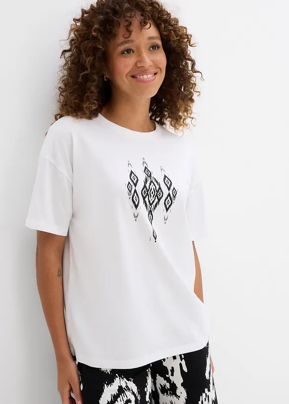 T-shirt met print, bonprix