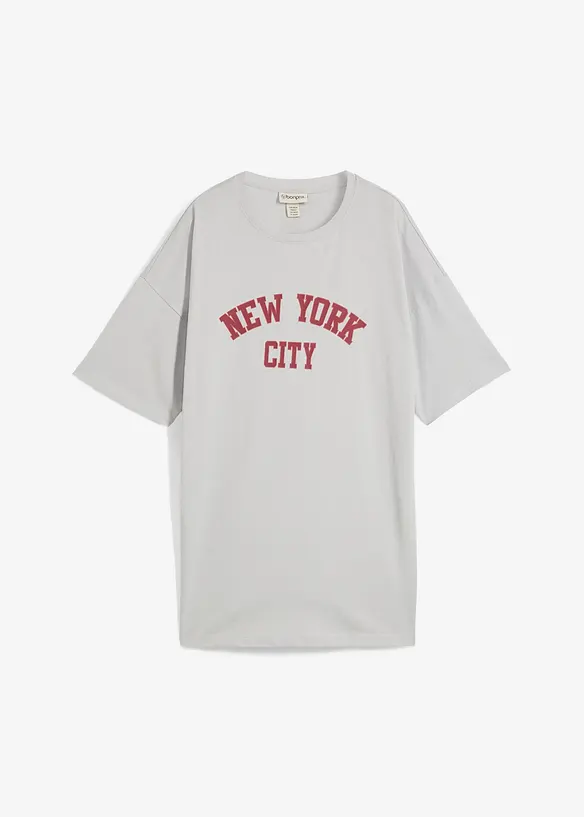 Oversized shirt van biologisch katoen, bonprix