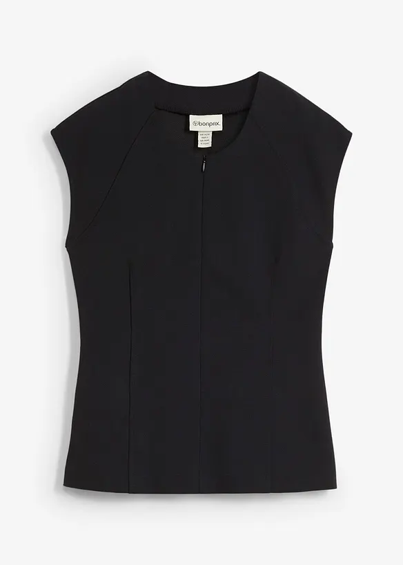 Piqué top, bonprix