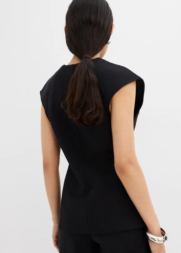 Piqué top, bonprix