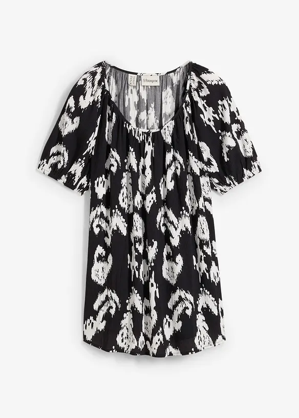 Tuniek van gestructureerde viscose, bonprix