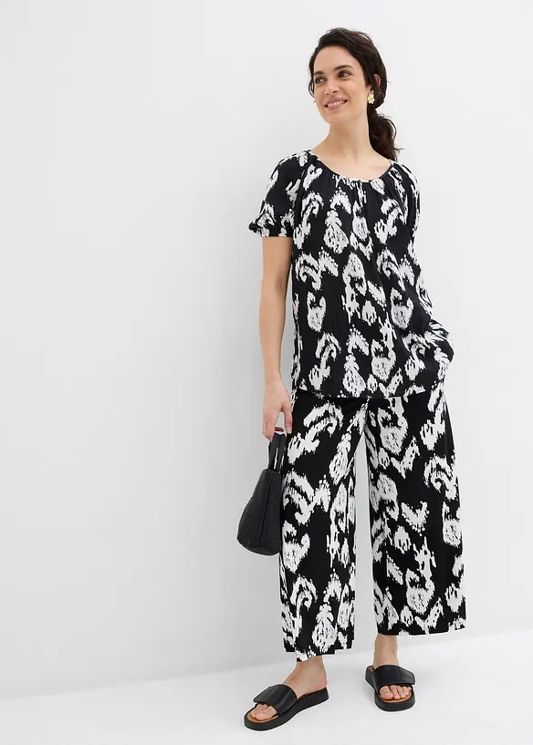 Tuniek van gestructureerde viscose, bonprix