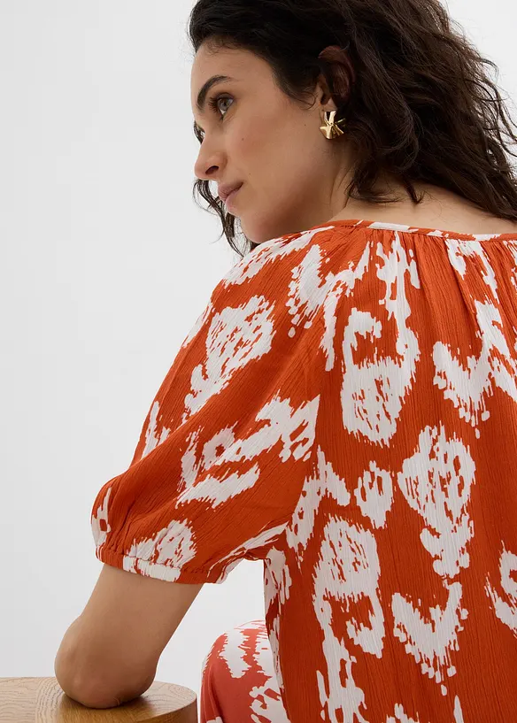 Tuniek van gestructureerde viscose, bonprix