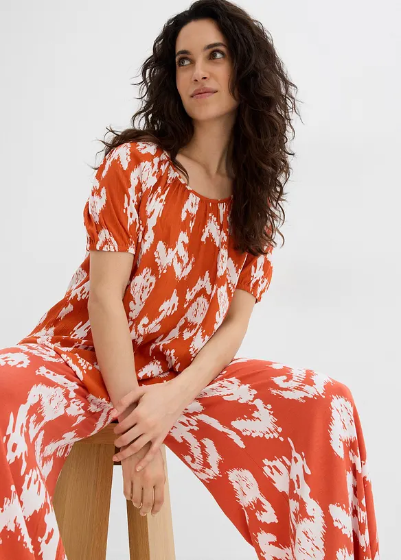 Tuniek van gestructureerde viscose, bonprix