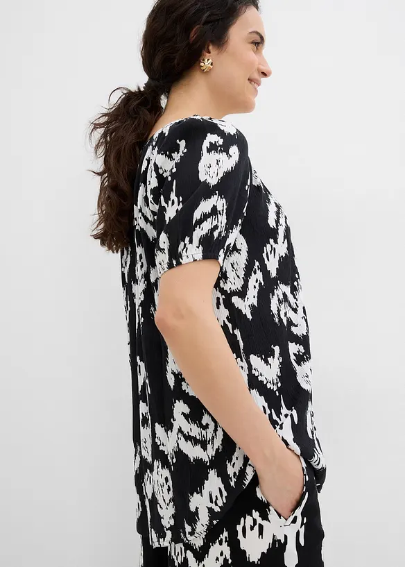 Tuniek van gestructureerde viscose, bonprix