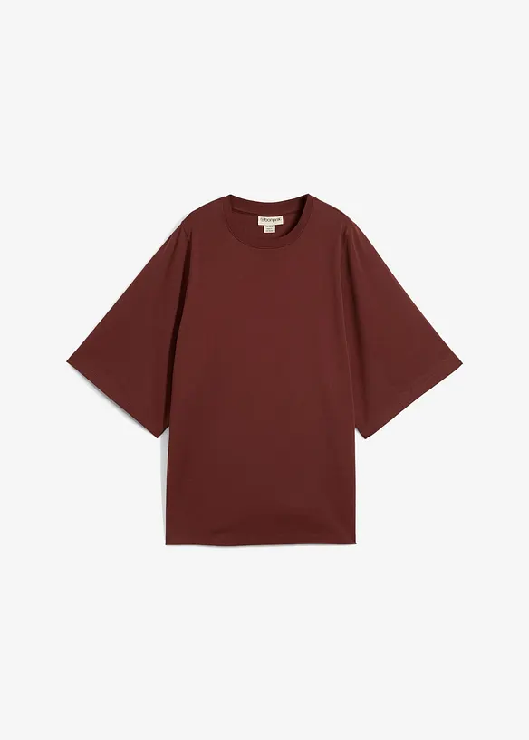 Oversized shirt met wijde mouwen van biologisch katoen, bonprix