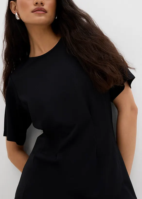 Getailleerd shirt in comfortabele Punto di Roma, bonprix