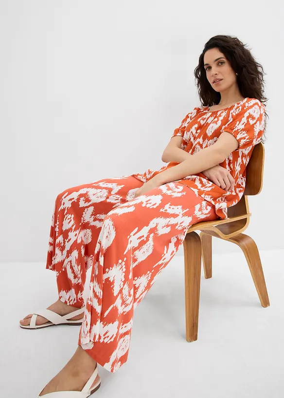 Jersey broek in een viscose-mix, bonprix