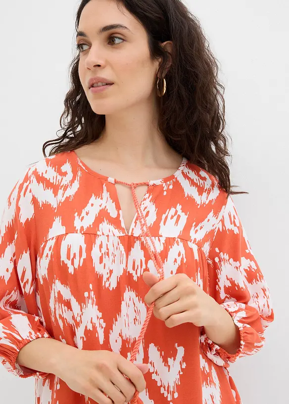 Tuniekjurk van pure viscose, bonprix