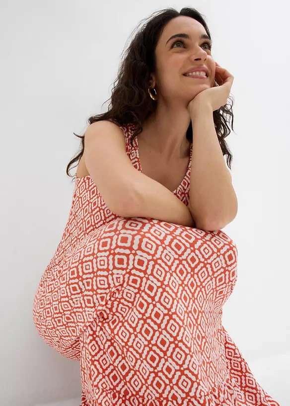 Jersey jurk van viscosemix, bonprix
