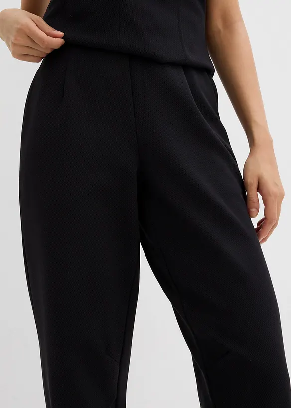 Capri broek van piqué, bonprix
