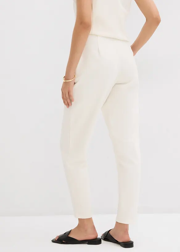 Capri broek van piqué, bonprix