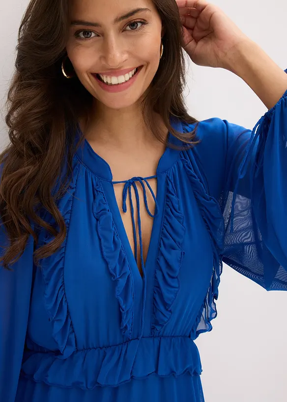 Tuniekjurk met volants, bonprix