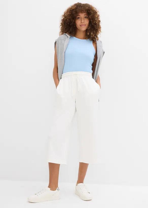 Broek van scuba, lang, bonprix